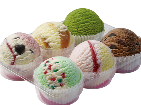 アイスクリームのロゴ画像