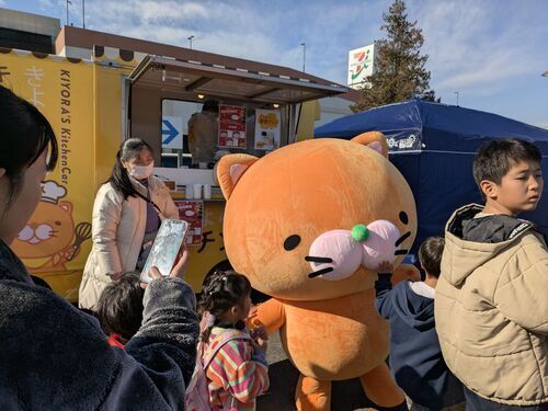 寝冷えネコ店長（着ぐるみ）