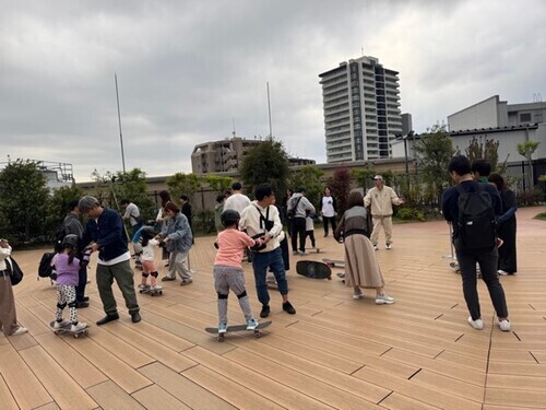 スケボー体験