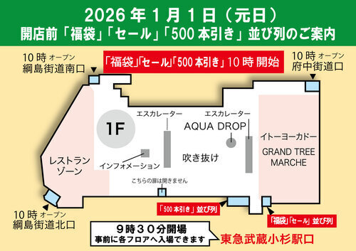 東急武蔵小杉口_通年