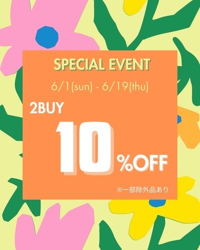 2BUY10%OFF