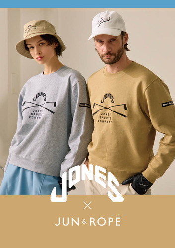 【JONES × JUN&ROPÉ 】  発売