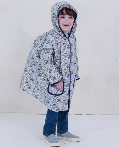 Queue for the Zoo raincoat