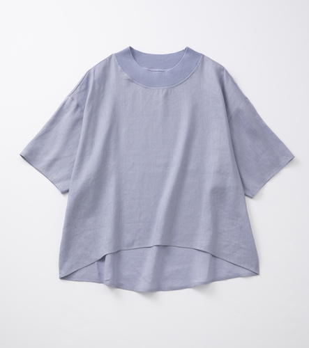 とろみ麻のＴシャツ