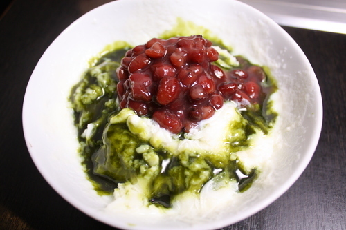宇治抹茶かき氷