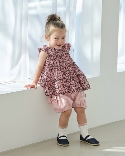 プチフルールティアードチュニック