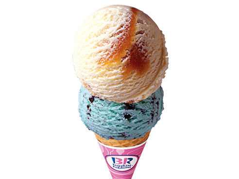 アイスクリームのロゴ画像