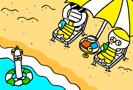 SDGsギャラリー 海であそんだあとは ゴミをきちんと もちかえろう